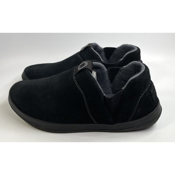 Ugg Men's 1017266 Hanz Black Ankle-High Suede Slipper Pull on  9M EUR 42 - Picture 6 of 10